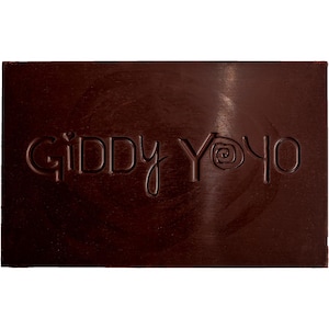Ginger Lemon 76% Dark Chocolate, 1 Kg Bar, Organic, Vegan, Free of Peanuts, Dairy, Gluten, Soy, Lab Tested, Ceremonial, Handcrafted