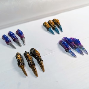 Handmade Resin Dragon Claws for Fantasy Cosplay Costume Decor Art