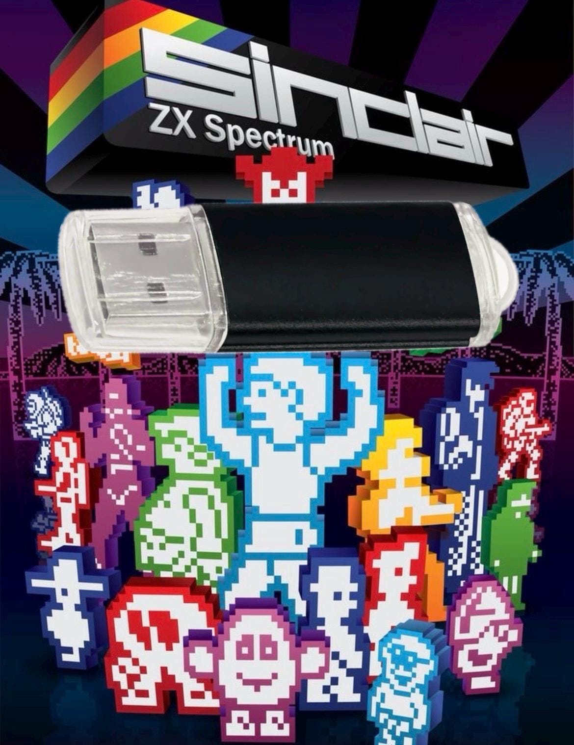 12,000 Sinclair Spectrum Games for the Spectrum or PC on USB