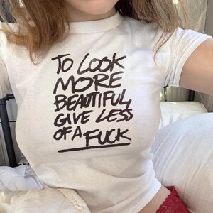 Y2K Baby Tee, Graphic Baby Tee, Pinterest Board Outfit Tee, Coquette Aesthetic Tee, Graphic Tee, Crop Tee, 90s Baby Tee, Grunge Tee