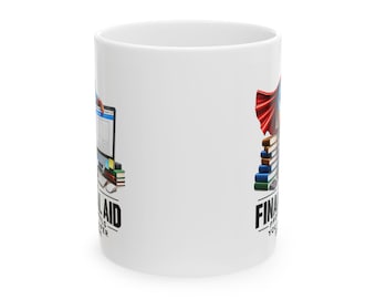 Financial Aid Superhero Mug