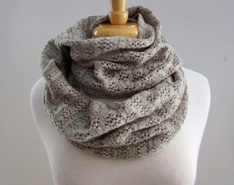 Infinity Scarf - Neutrals, Grey, Cream, Brown