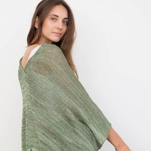 Poncho: Lightweight Spring Green image 1