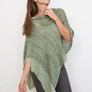 Poncho: Lightweight Spring Green image 5