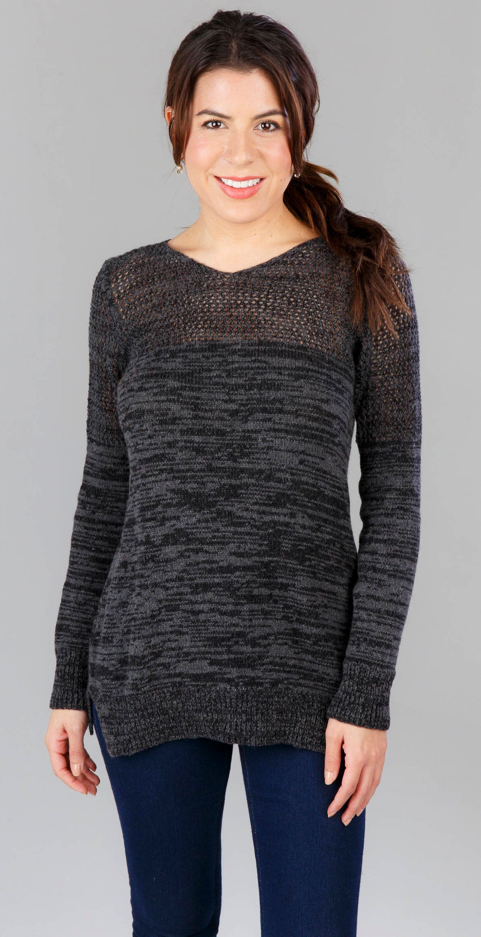 Cashmere Sweater Charcoal - Etsy