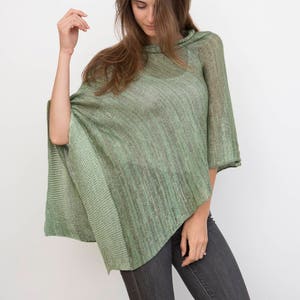 Poncho: Lightweight Spring Green image 4