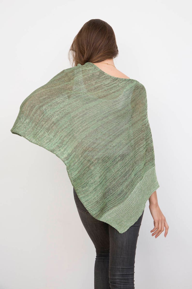 Poncho: Lightweight Spring Green image 6