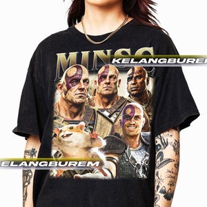 Minsc Baldurs Gate 3 Unisex Softstyle T-Shirt, Gamer Tee, Video Game Fan Shirt, RPG Top, Clothing