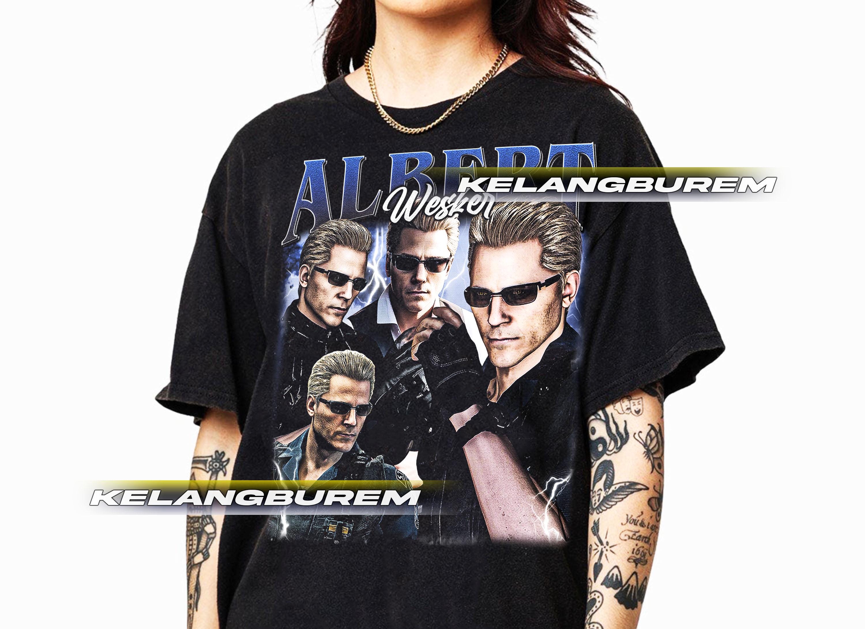 アルバート・ウェスカー バイオハザード ユニセックス Tシャツ