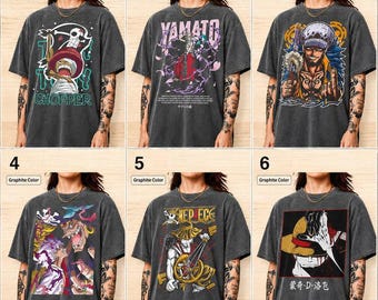 One Piece Anime Collection T-Shirt - Bold Manga-Inspired Designs