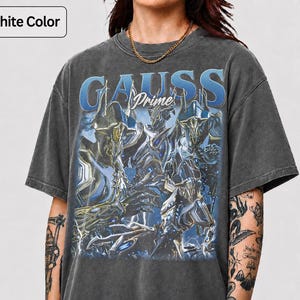 Gauss Prime Warframe game tee, Video Game Unisex Softstyle T-Shirt, Gaming Tee, Gamer Gift, Graphic Tee,