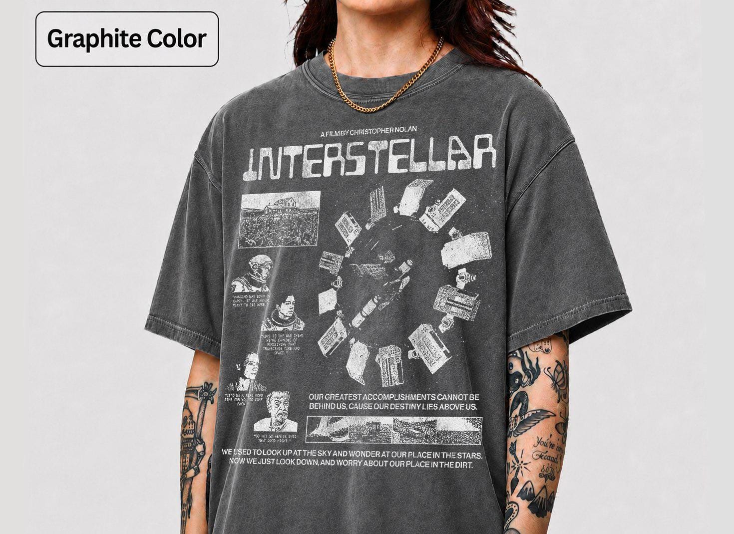 Interstellar T Shirt - Etsy