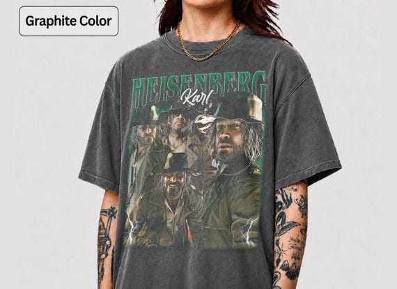 Karl Heisenberg Resident Evil T-Shirt, Men's Women's Tee, Video Game Shirt, Unisex Graphic Top, Gamer Gift