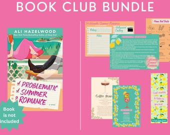 Problematische Sommerromanze von Ali Hazelwood Book Club Kit | Digitaler Download