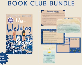 The Wedding People by Alison Espach Book Club Kit | Digital Download