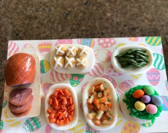 Miniature Easter Dinner