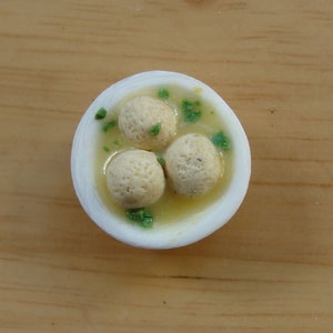 Miniature Bowl of Matzo Ball Soup image 3