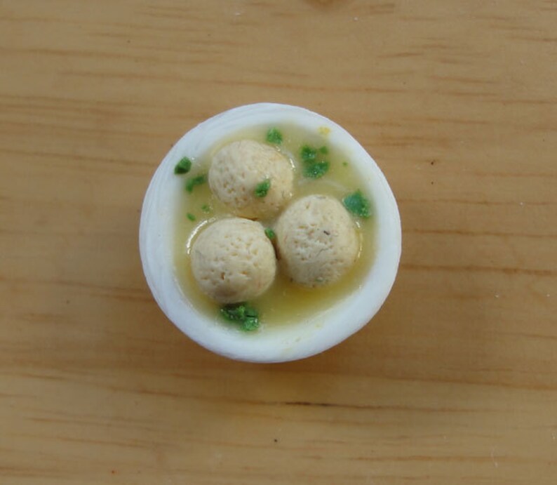 Miniature Bowl of Matzo Ball Soup image 3