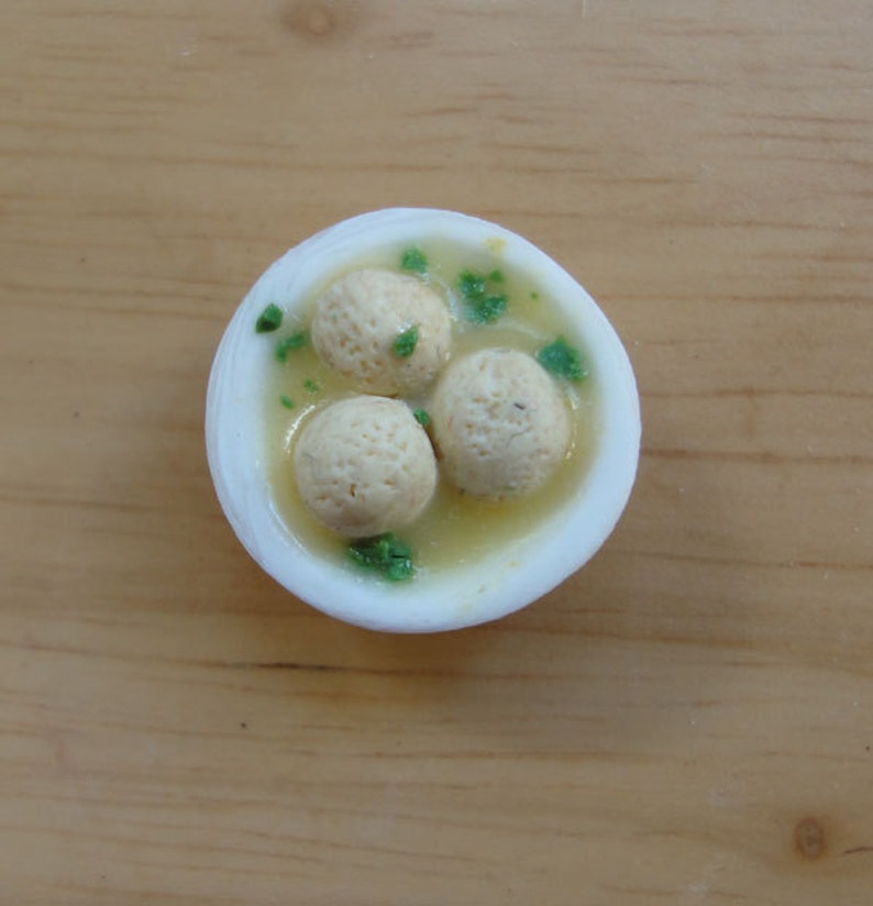 Miniature Bowl of Matzo Ball Soup image 1