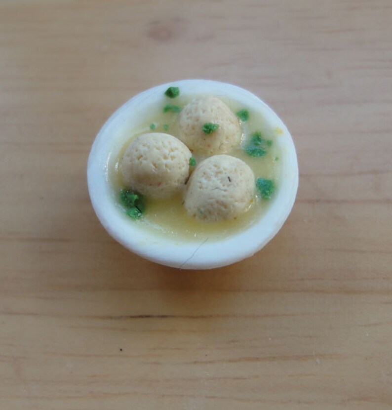 Miniature Bowl of Matzo Ball Soup image 2
