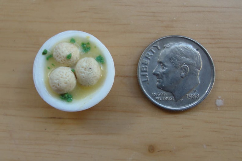 Miniature Bowl of Matzo Ball Soup image 4