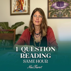 Tarotläsning med en fråga, snabbt psykiskt svar, samma timme
