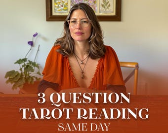 Lettura dei tarocchi con 3 domande, carriera, amore, futuro, stesso giorno