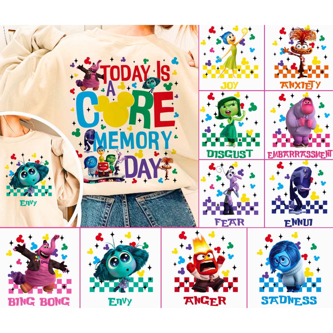Inside Out 2 Today is A Core Memory Day Png, Pixar Inside Out T-png ...