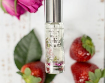 Wild Strawberry Rosewater Natural Perfume