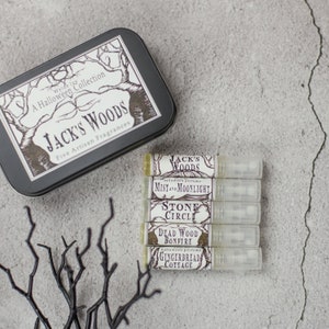 Jack's Woods Halloween Collection Perfume Sampler Gift Set