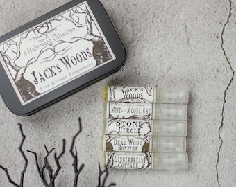 Jack's Woods Halloween Collection Perfume Sampler Gift Set