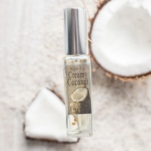 Creamy Coconut Perfume | Summer Inspired Fragrance of Sweet Milky Tropical Coconut