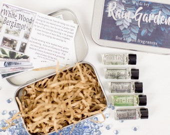 Rain Garden Collection Perfume Oil Sampler Gift Set