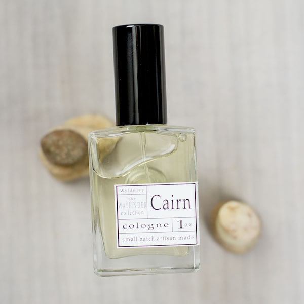 Cairn Cologne | Unisex Fragrance with notes of Stone, Salt, Cedar, Sage, and Bergamot