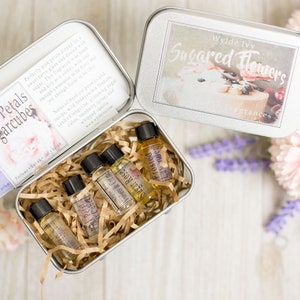 Sugared Flowers Collection Perfume Oil Sampler Giftset