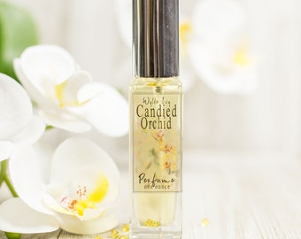 Candied Orchid Perfume |  Notes of Lemon, Sugar, Orchid, Vanilla, Whipped Cream, and Coconut Milk