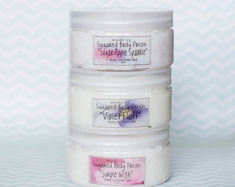 Sugared Body Polish in Your Choice of Scent 11 oz