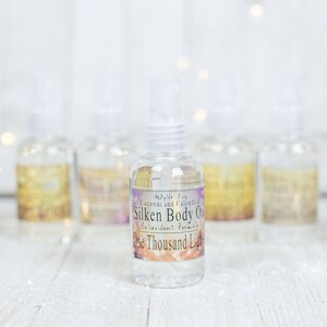 Season of Light Collection Silken Body Oil Your Choice of Scent One Thousand Lights