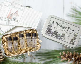 A Winter Story Collection Perfume Oil Sampler Gift Set