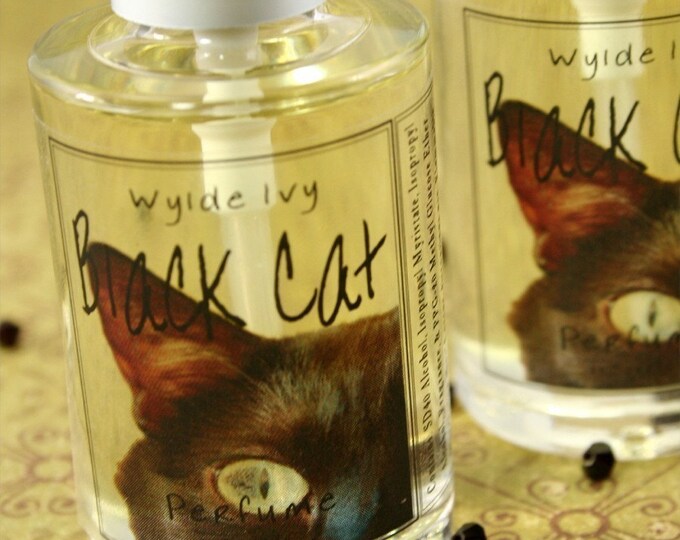 Black Cat Perfume Etsy