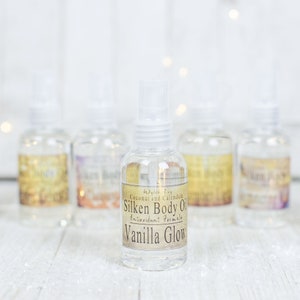 Season of Light Collection Silken Body Oil Your Choice of Scent Vanilla Glow