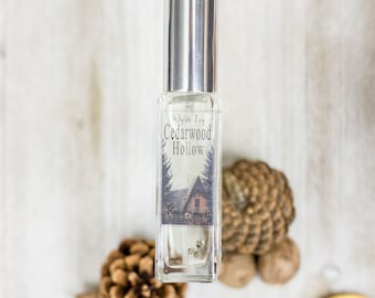 Cedarwood Hollow Perfume | Notes of Cedarwood, Vanilla, Vetiver, Birch, and Nutmeg