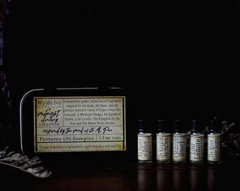 A Midnight Dreary Perfume Oil Sample Set