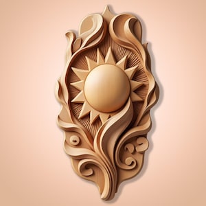 Cnc files for wood - Cnc router files - Cnc project - 3D wall art - Stl wall panel - Cnc wood cutting - 3D wall decor - Cnc wood carving