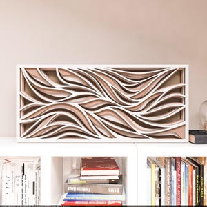 Laser cut files - 3d svg panel - Laser cutting file - laser cut ornament - dxf file for plasma - mandala svg - mandala wall art-3d wall art
