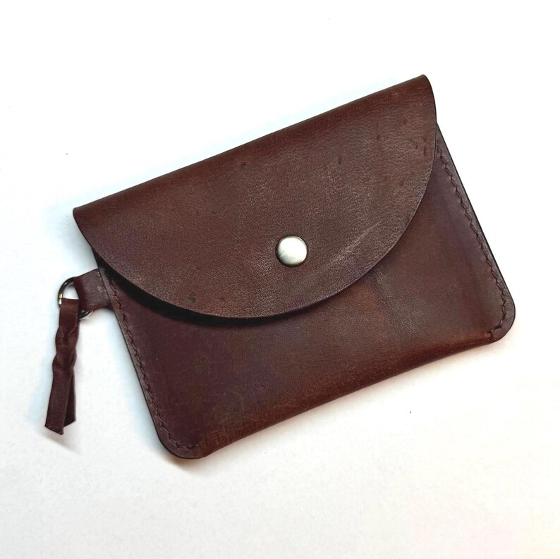 Minimalist Leather Wallet & Coin Purse PDF Pattern - Etsy