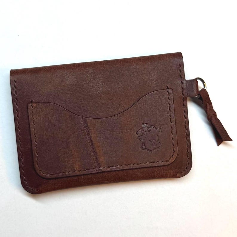 Minimalist Leather Wallet & Coin Purse PDF Pattern - Etsy