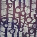 Kimono Silk Lavender Batik Abstract