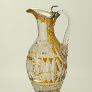 Crystal Pitcher 19th Century