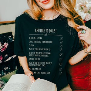 Funny knitting shirt, knitting tshirt, gift for knitter, funny crafter gift shirt, knitting lover shirt, cute knitting tee, gift for grandma